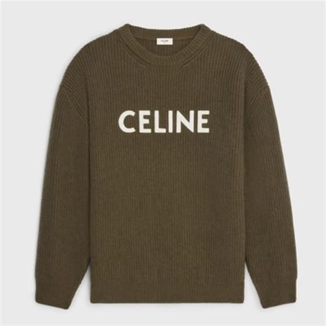 celine sweater green|celine sweaters for women.